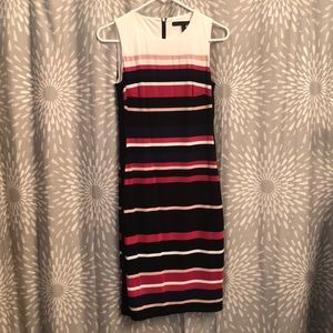 White House Black Market Striped dress